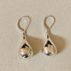 Designer RLM 925 Sterling Silver Teardrop Earrings